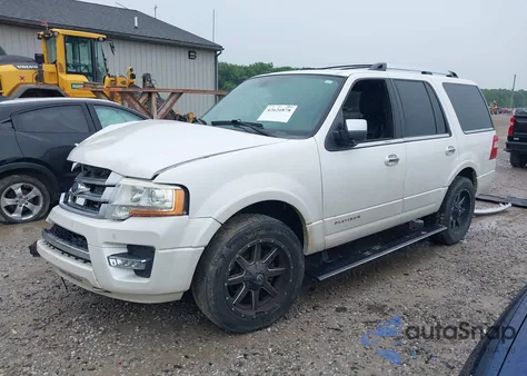 2015 Ford Expedition Platinum z USA, uszkodzony, nr VIN 1FMJU1MT7FEF23283